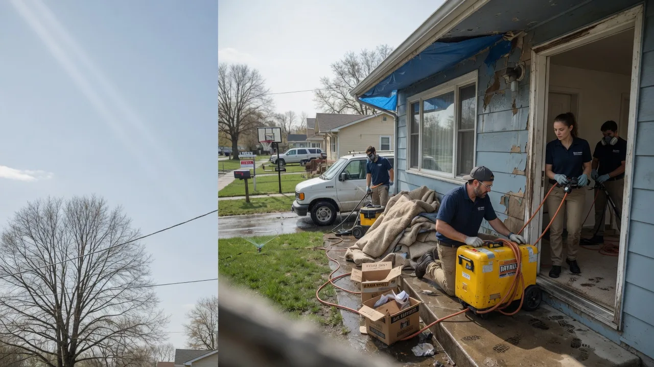 Basement Flood Cleanup in Bluffton, IN near me